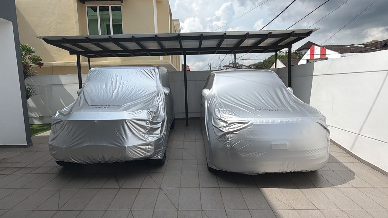 G63 AMG & Range Rover P530 — Silver Ultimate Outdoor Cover