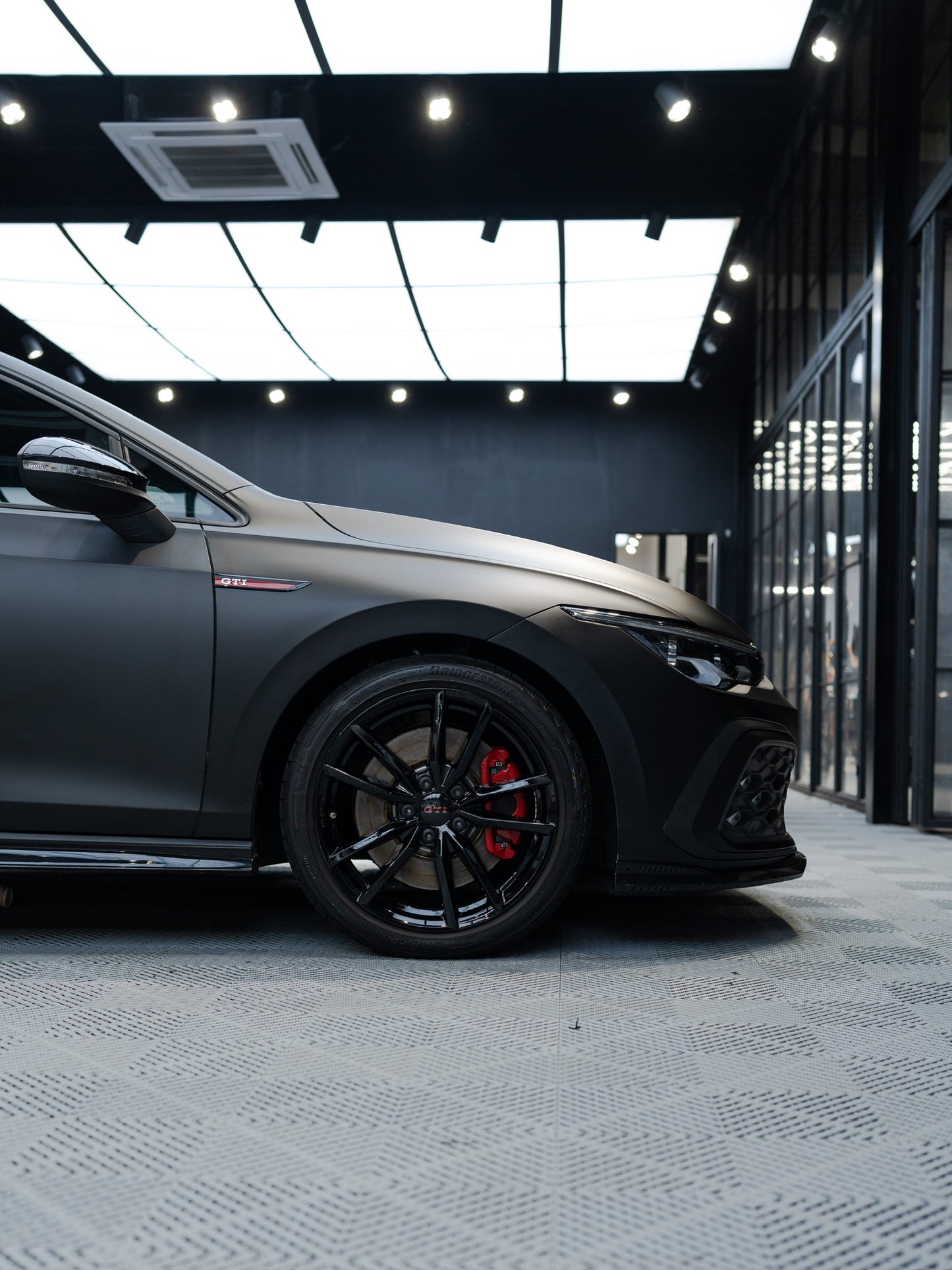 Matte Chrome Black Wrap