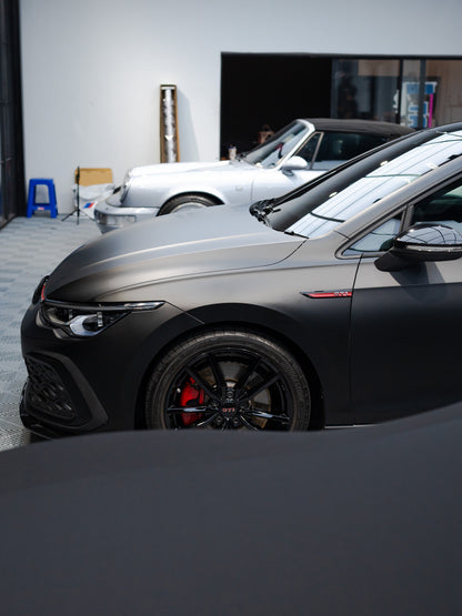 Matte Chrome Black Wrap