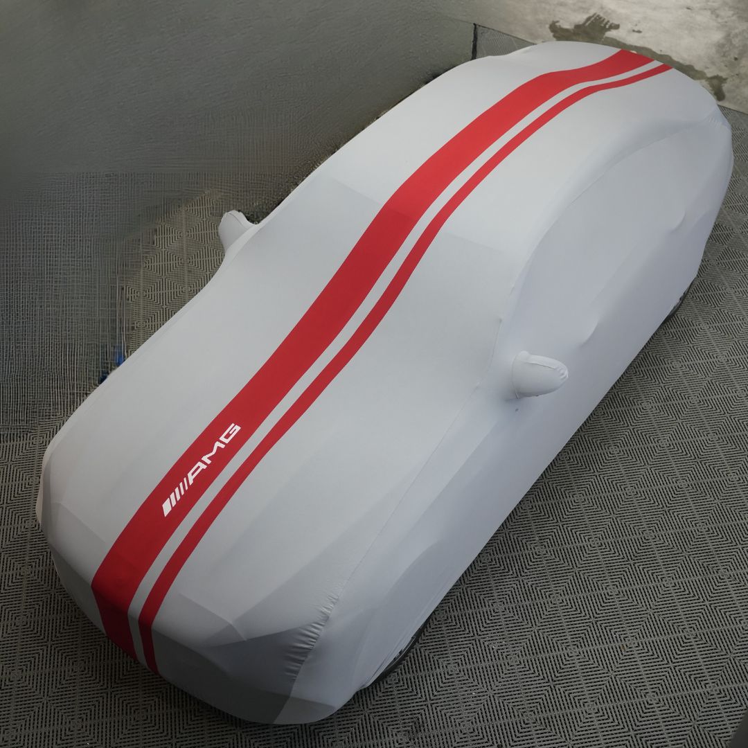 Mercedes-AMG C43 Stripe Indoor Car Cover