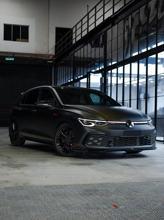 Matte Chrome Black Wrap