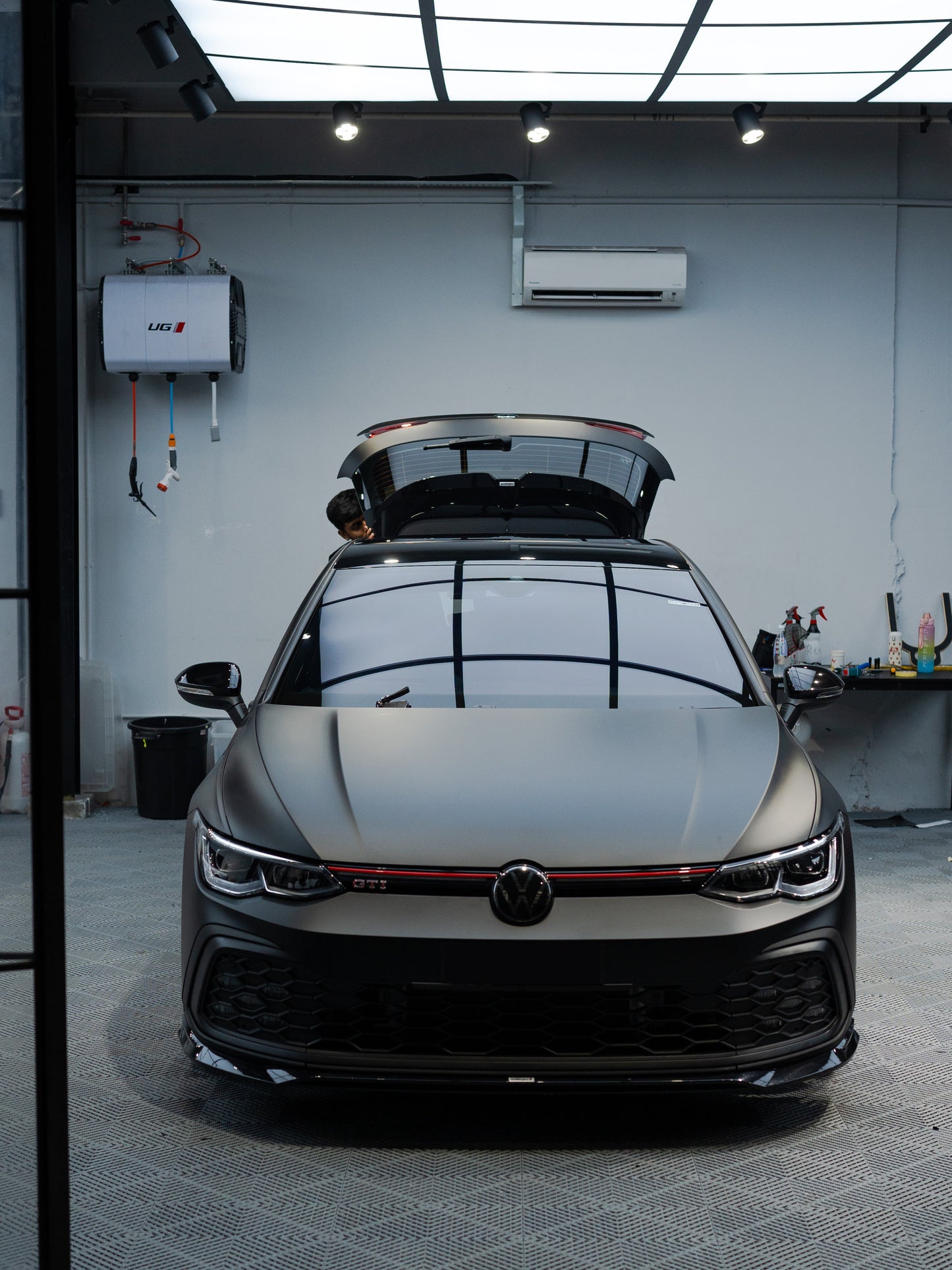 Matte Chrome Black Wrap