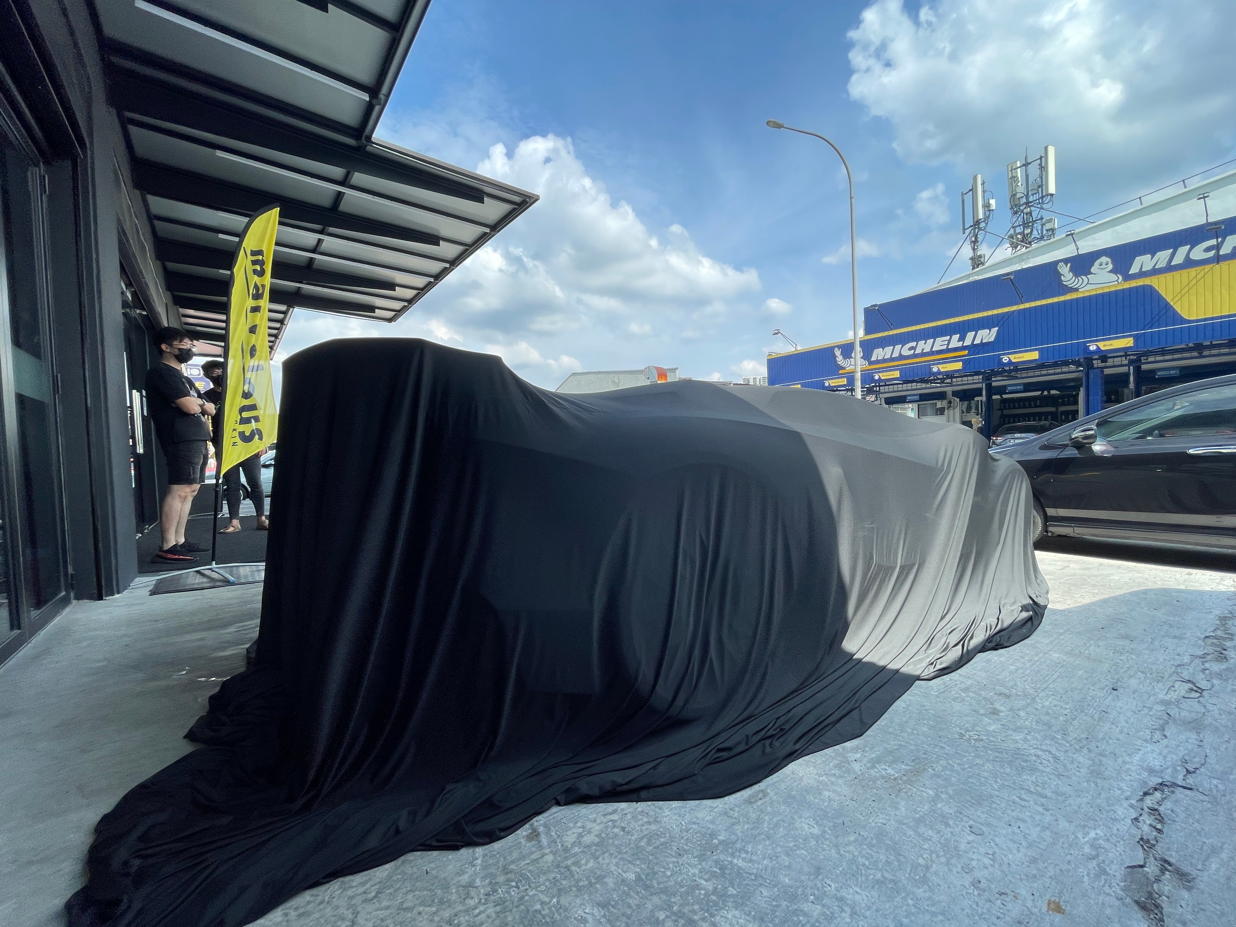 Unveiling Car Cover – Ultimate Garage MY