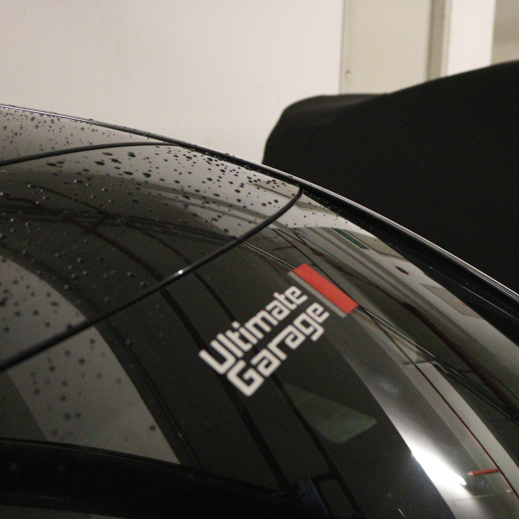 Ultimate Garage Windscreen Decal