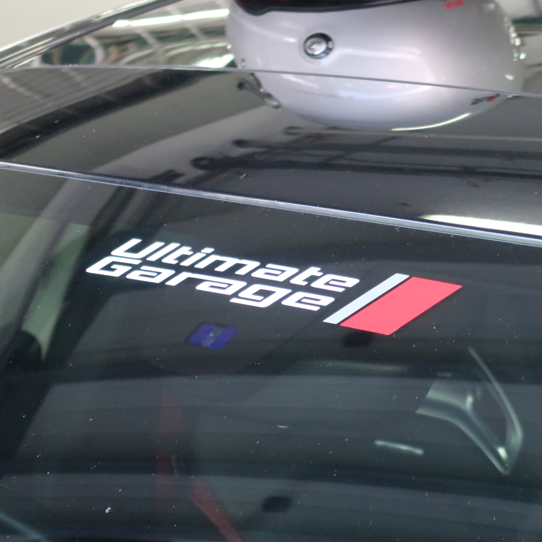 Ultimate Garage Windscreen Decal