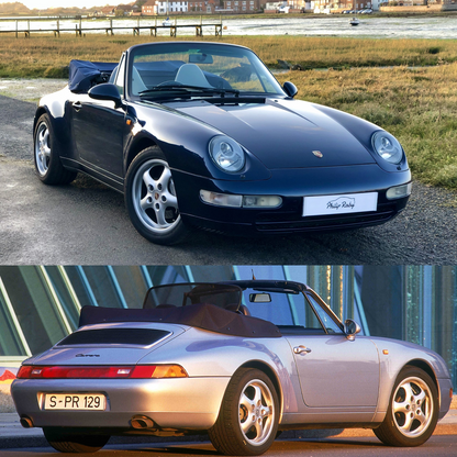 Porsche 993 Convertible Car Cover