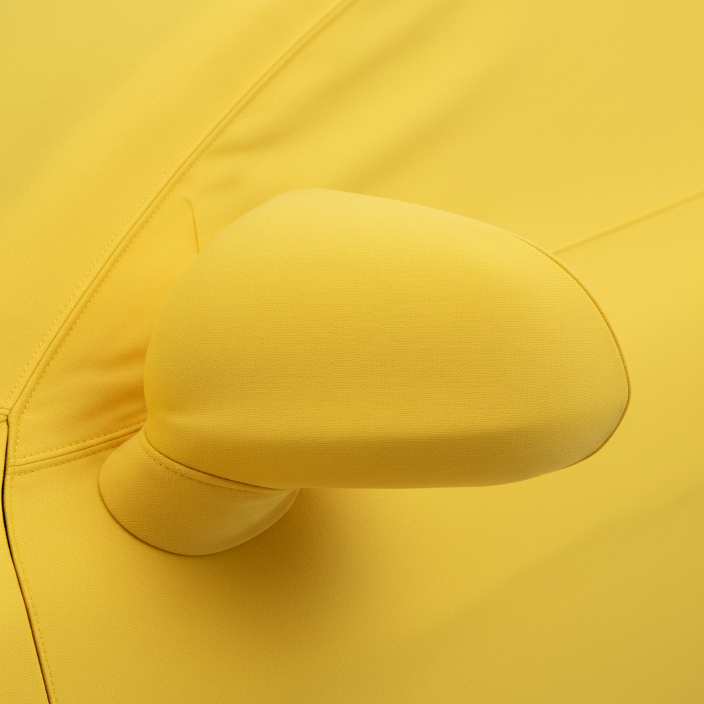 Full Yellow Indoor Cover - Material Close-Up Detail