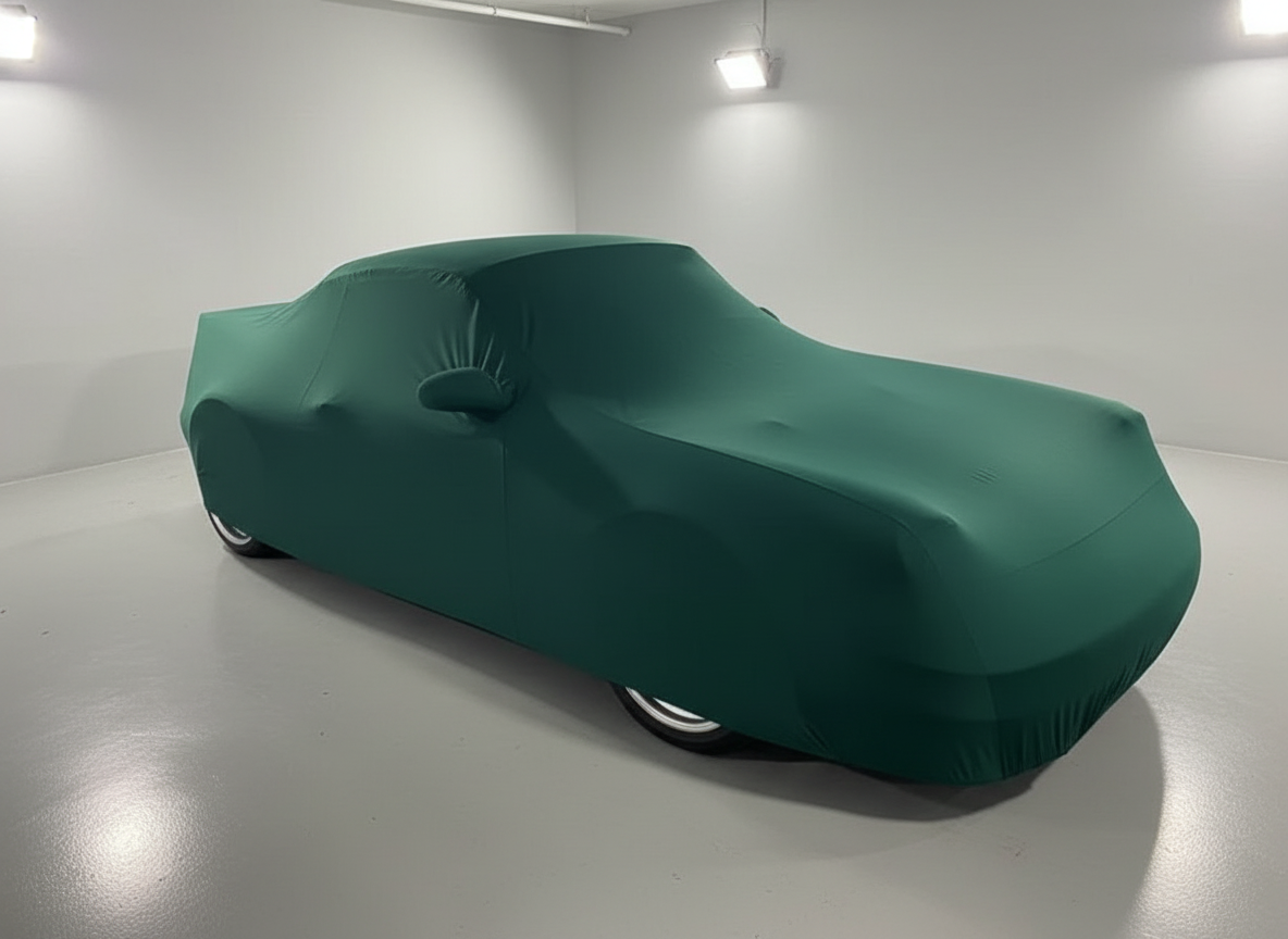 Green Indoor Car Cover - Product Variant