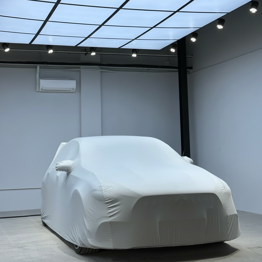 Grey Indoor Car Cover - No AMG Logo