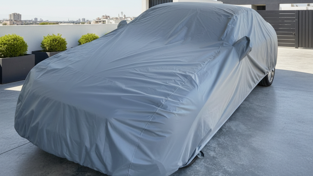 Grey Outdoor Car Cover - No Logo, Product Variant