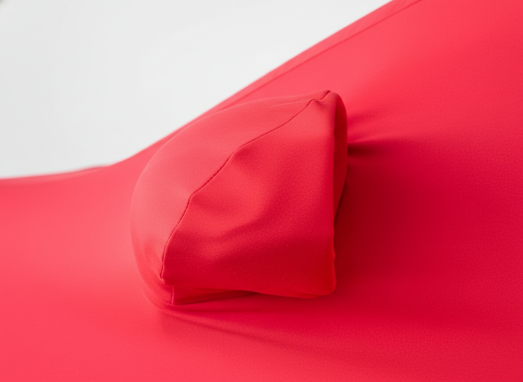 Material Close-Up - Fabric Texture and Mirror Pocket