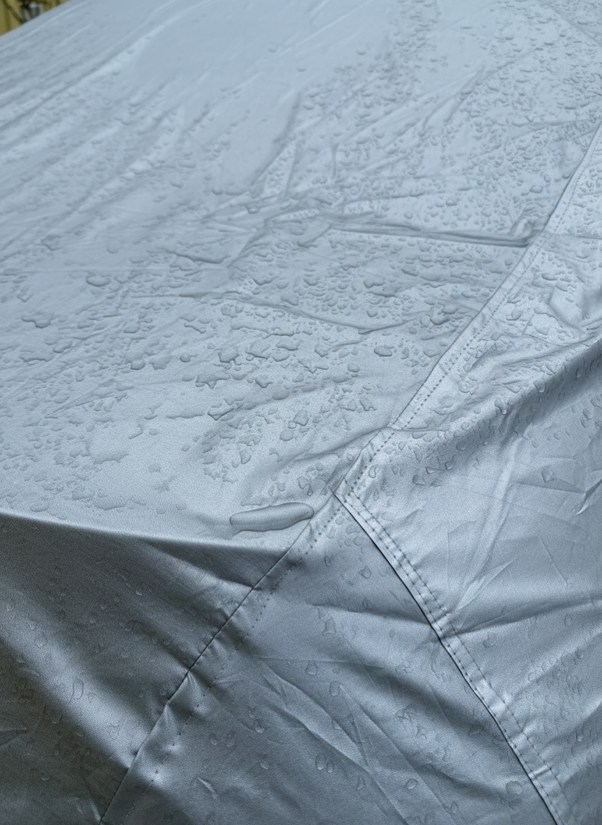Polyester Material Close-Up - Weather-Resistant Fabric
