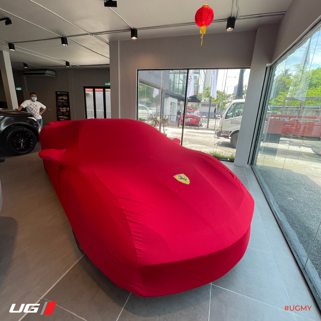 Ferrari 458 Abdeckung Haube Car Cover Paletot Indoor Garage in