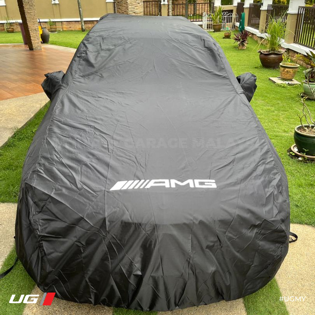 Black AMG car cover, A class car cover