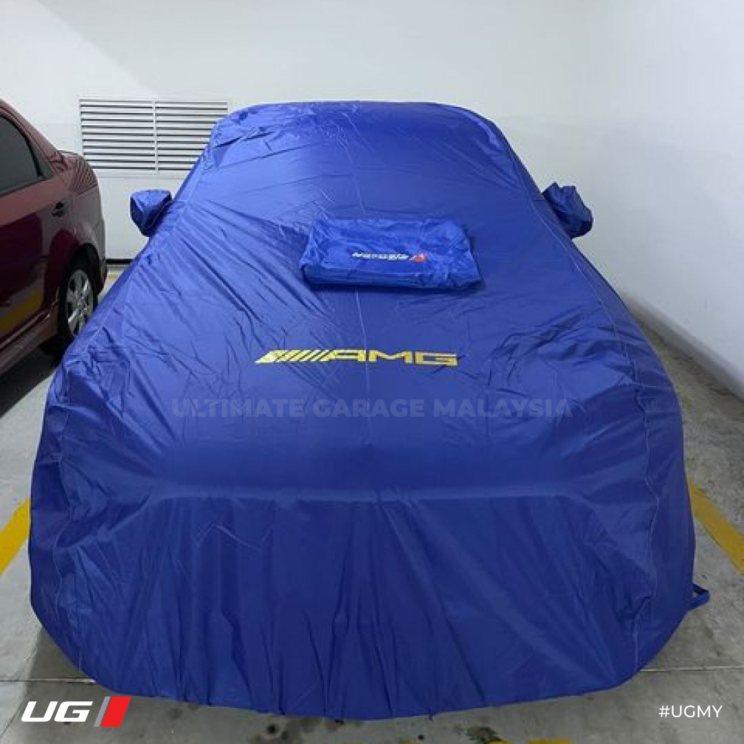 Blue AMG car cover, A class car cover