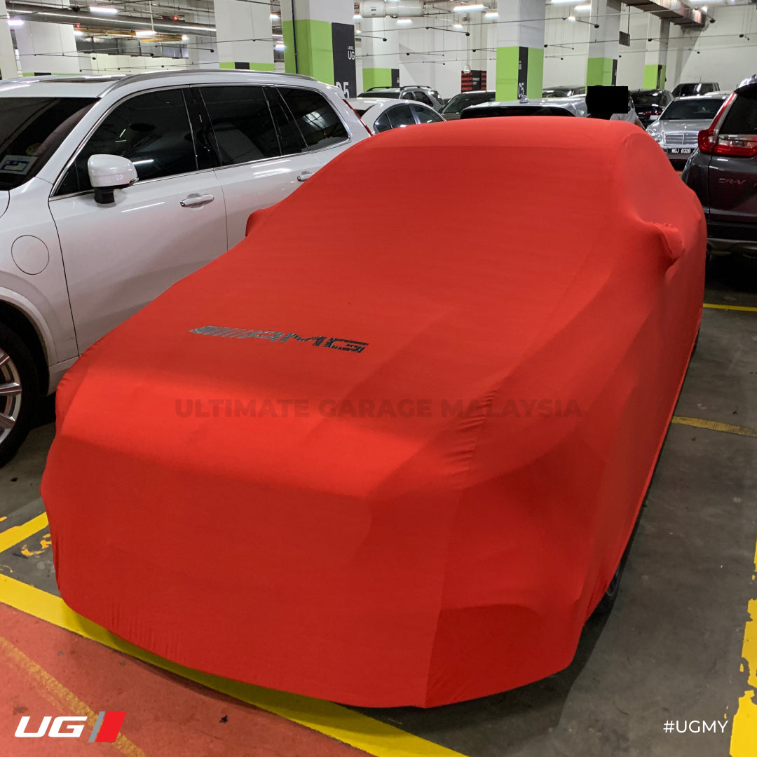 Red AMG car cover, A class car cover