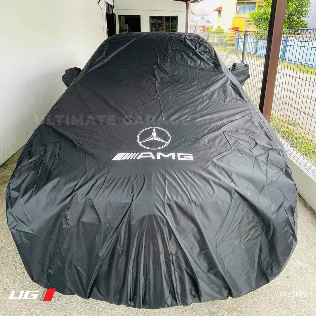 Black AMG car cover, A class car cover